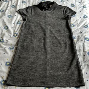 Ann Taylor LOFT XS sheath dress jeweled collar
